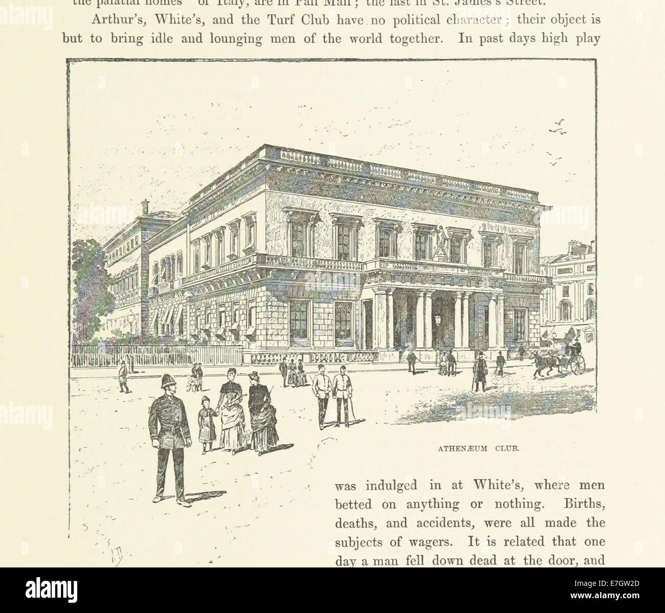 Illustrazione tratta da pagina 171 di "Londra e i suoi dintorni", che mostra una vista pittoresca di Londra e dei suoi sobborghi. Foto Stock