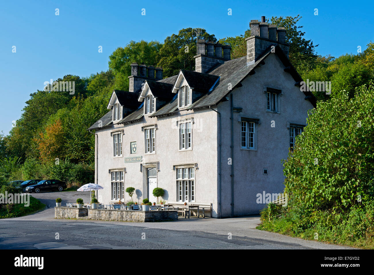 I bracci di Strickland, Sizergh, South Lakeland, Cumbria, England Regno Unito Foto Stock