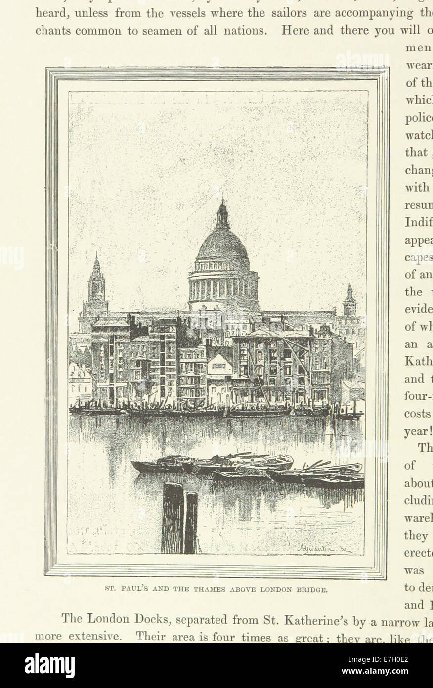 Illustrazione tratta da pagina 68 di "Londra e i suoi dintorni", che mostra una vista pittoresca di Londra e dei suoi sobborghi. Foto Stock