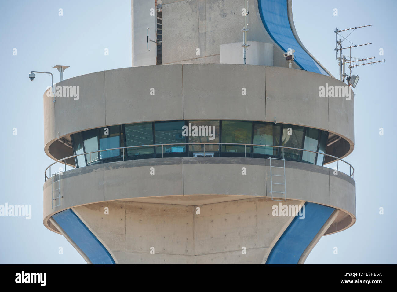 Il porto della torre di controllo a Porto esterno Port Adelaide Foto Stock