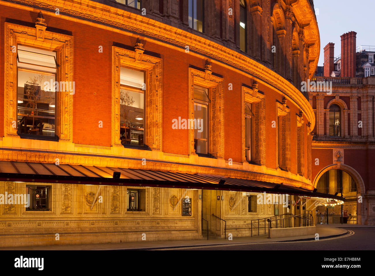 Il Royal Albert Hall, Kensington, Londra, Inghilterra Foto Stock