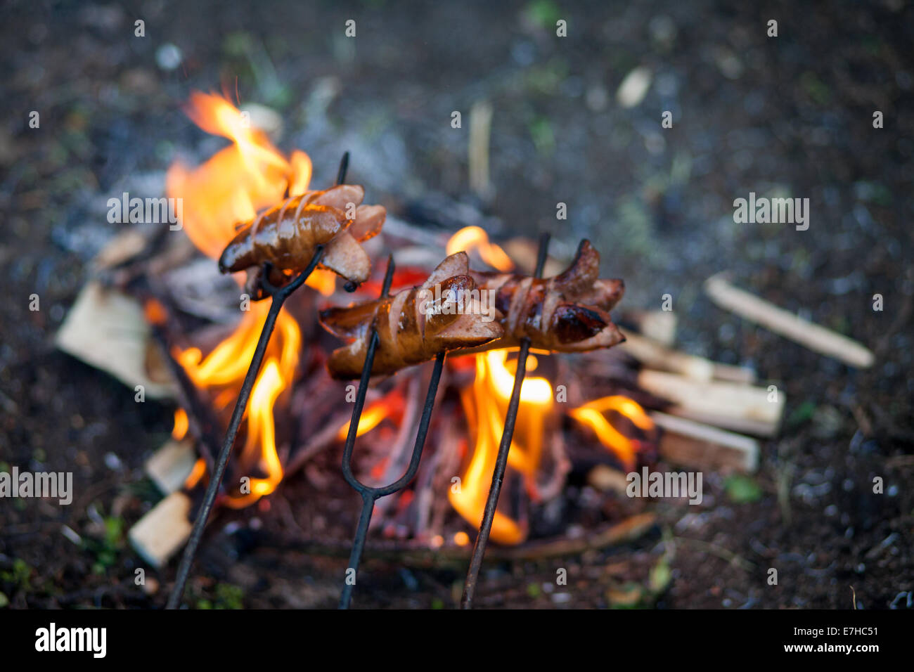 Caminetto Foto Stock