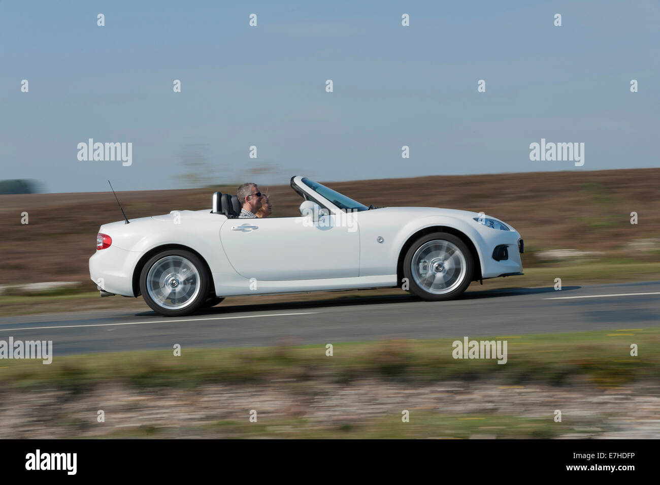 2014 Mazda MX5 roadster coupé Foto Stock