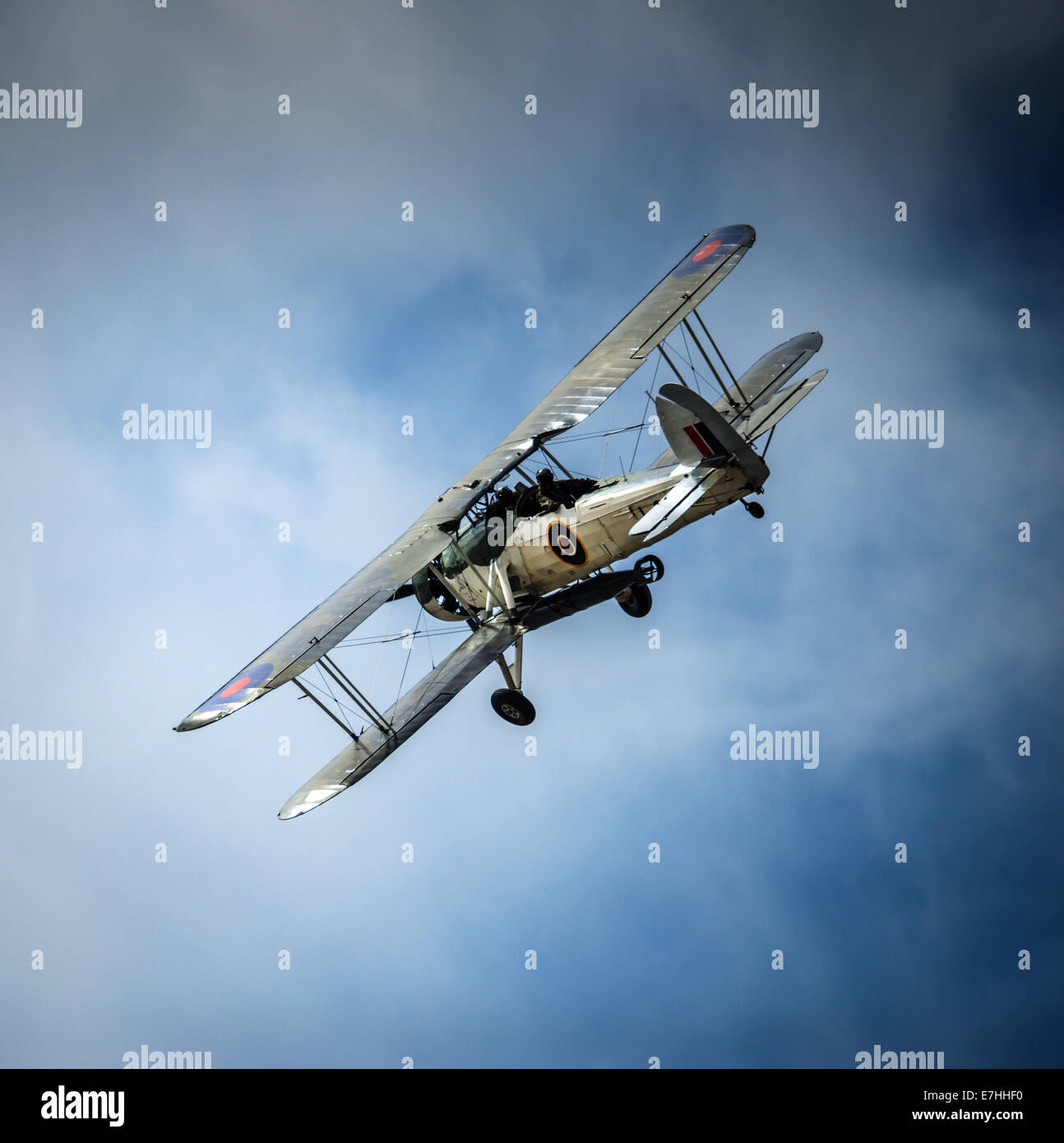 Fleet Air Arm Fairey Swordfish siluro bombardiere. Foto Stock