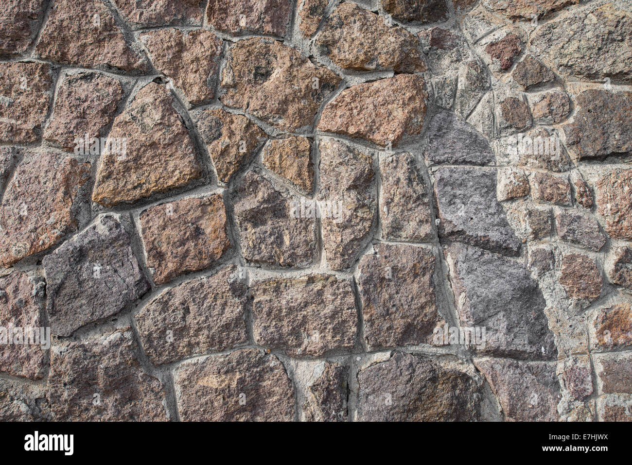 Antico muro di pietra Foto Stock