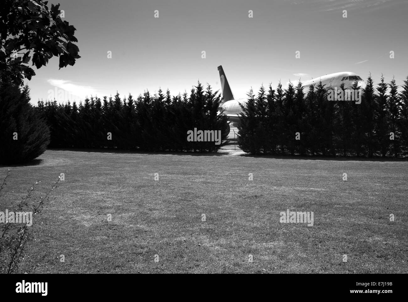 Smantellate jumbo jet a Chateauroux airport Foto Stock