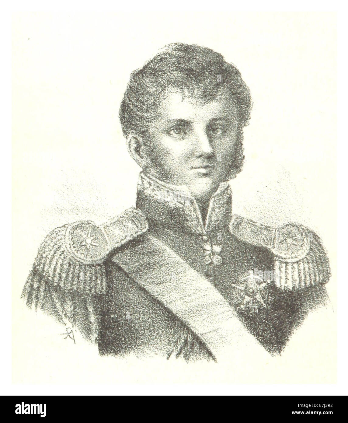 Questa illustrazione cartografica del 1878 tratta dal lavoro di Mulhall mostra il contesto storico di Bernard o'Higgins, una figura chiave dell'indipendenza cilena. L'illustrazione si concentra probabilmente sui suoi contributi militari e politici. Foto Stock