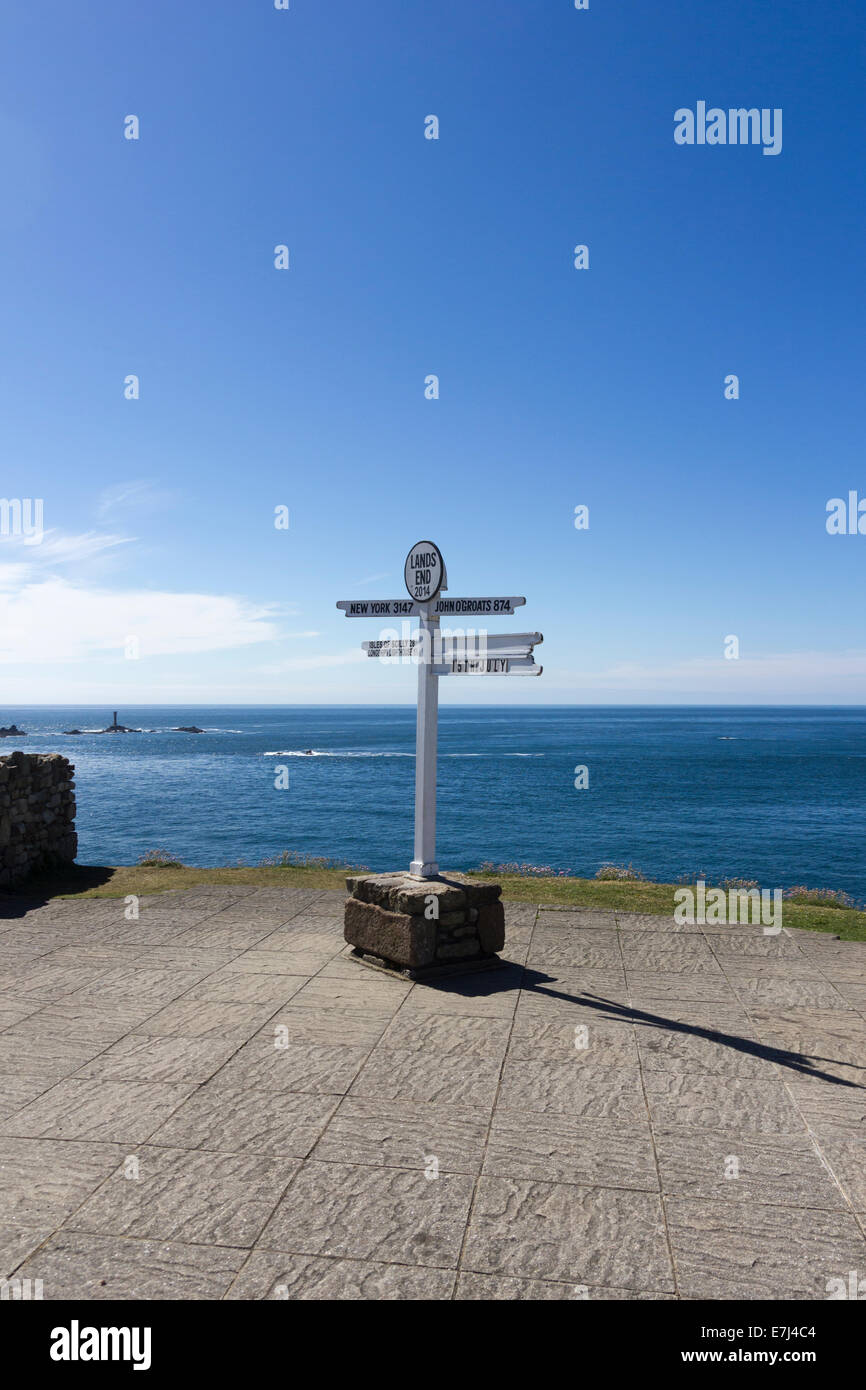 Land ' s End Foto Stock