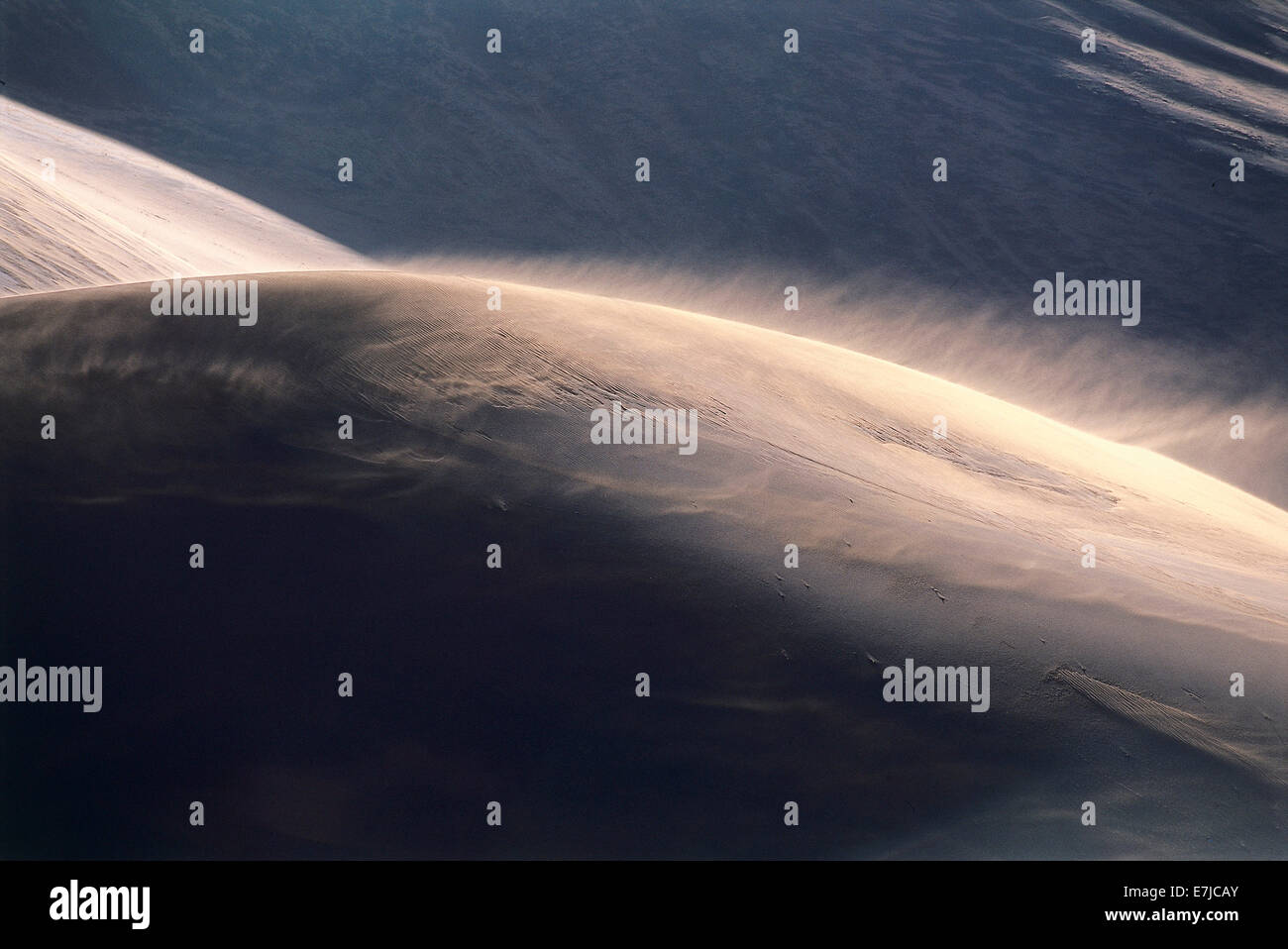 Africa, dune, deserto Namib, Namibia, sabbia, dune di sabbia, Sossusvlei, vento, Foto Stock