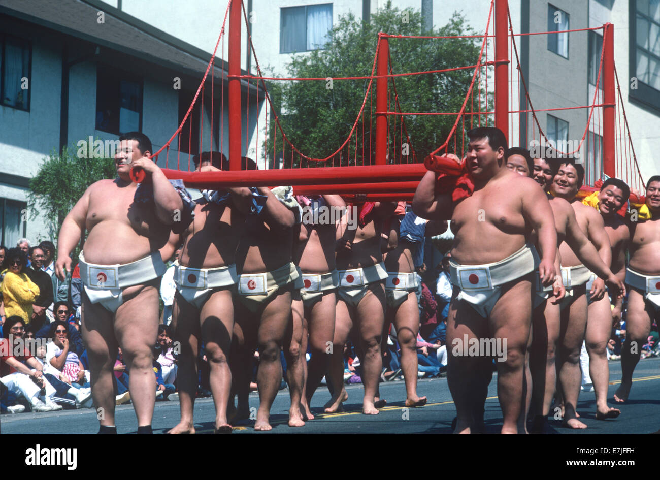 Cherry Blossom Festival, Giapponese Festival di Primavera, San Francisco, California Foto Stock