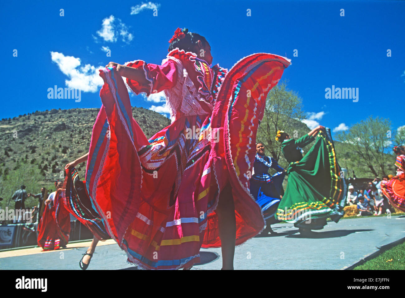 Cinco de Mayo, Durango in Colorado Foto Stock