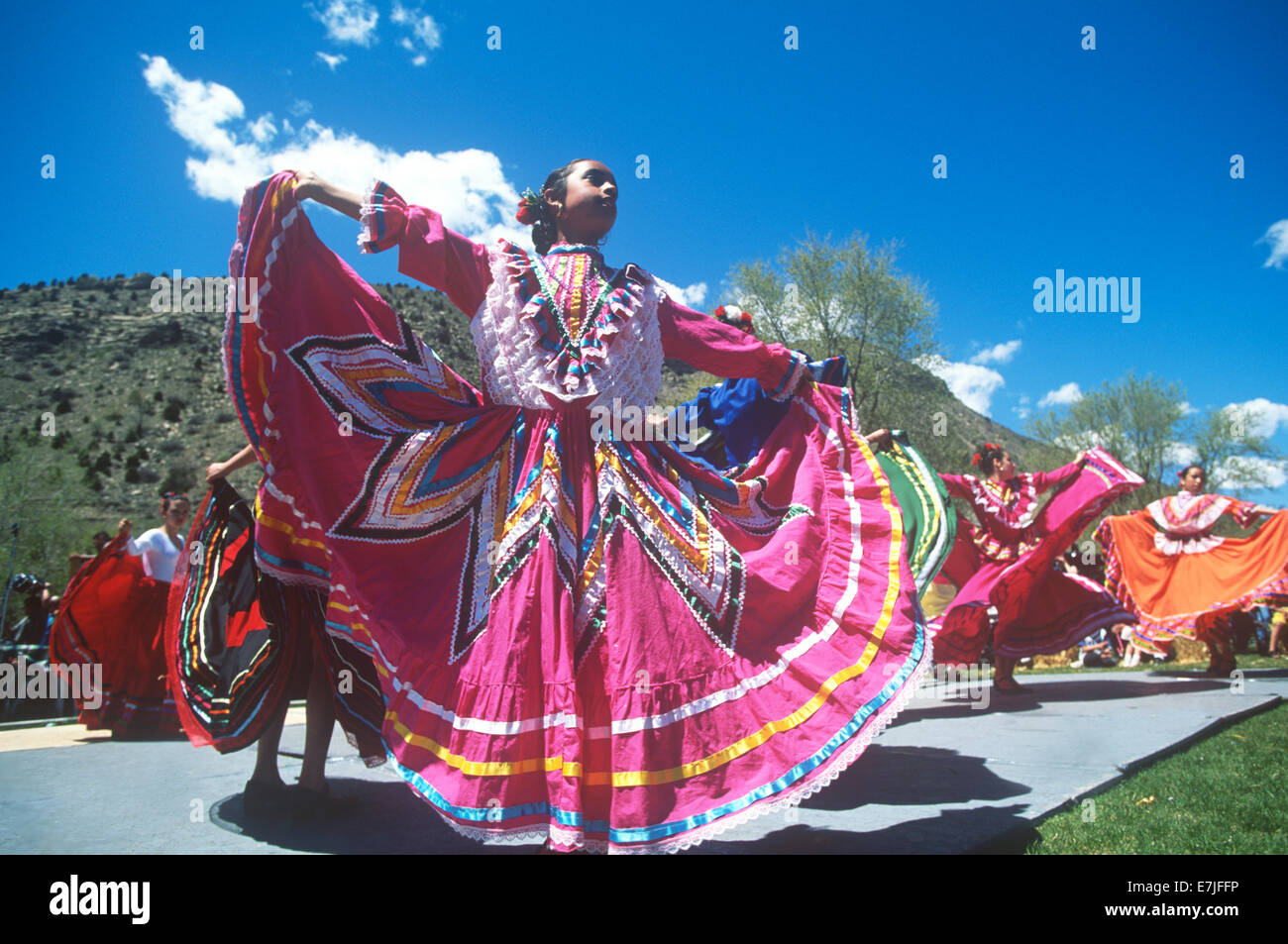Cinco de Mayo, Durango in Colorado Foto Stock