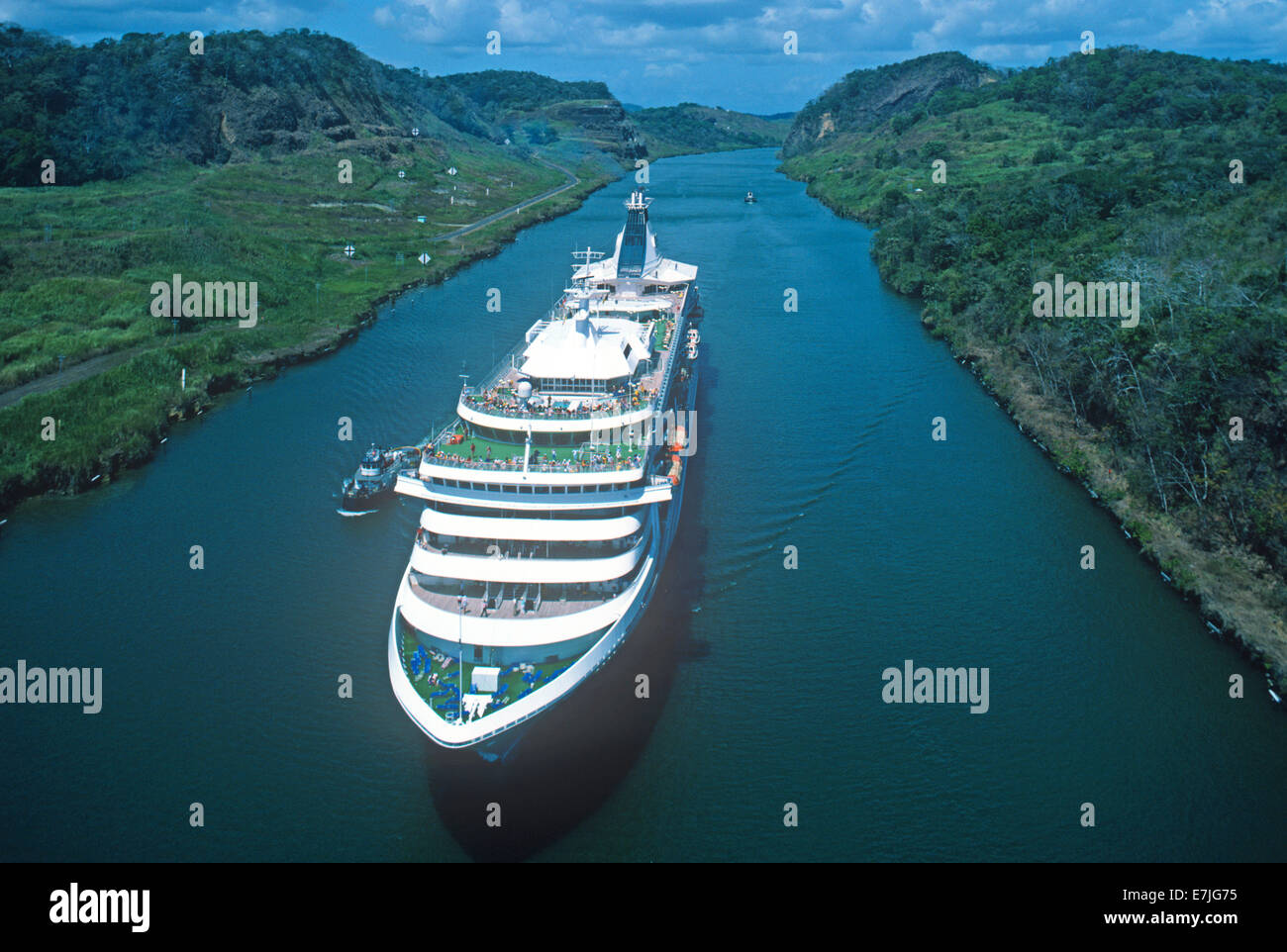 Royal Princess, crociera, il canale di Panama, Panama Foto Stock