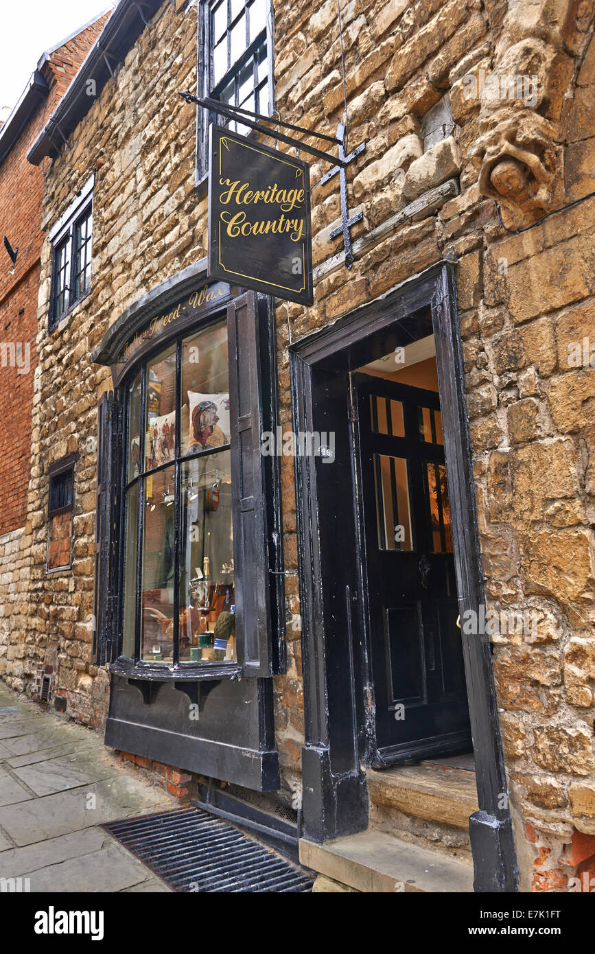 Lincoln è una cattedrale della città e capoluogo di contea di Lincolnshire, Inghilterra. Foto Stock