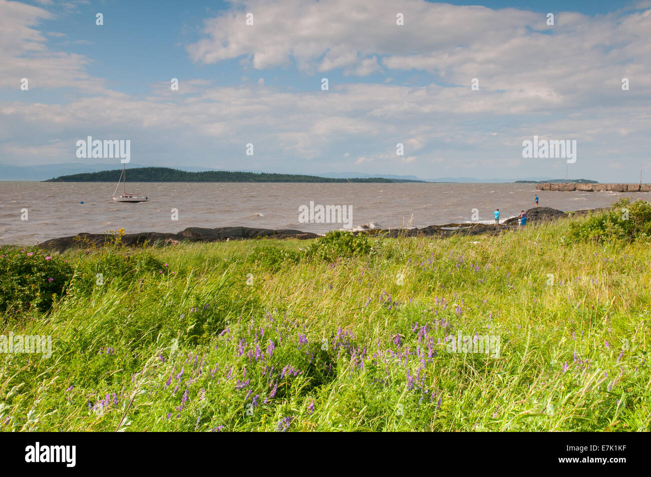 Kamouraska Bas-Saint-Laurent Quebec Foto Stock