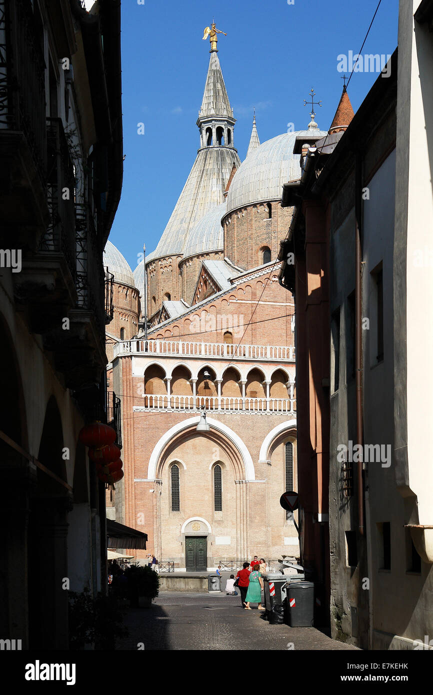 Basilica di Sant'Antonio di Padova, Padova, Italia Foto Stock