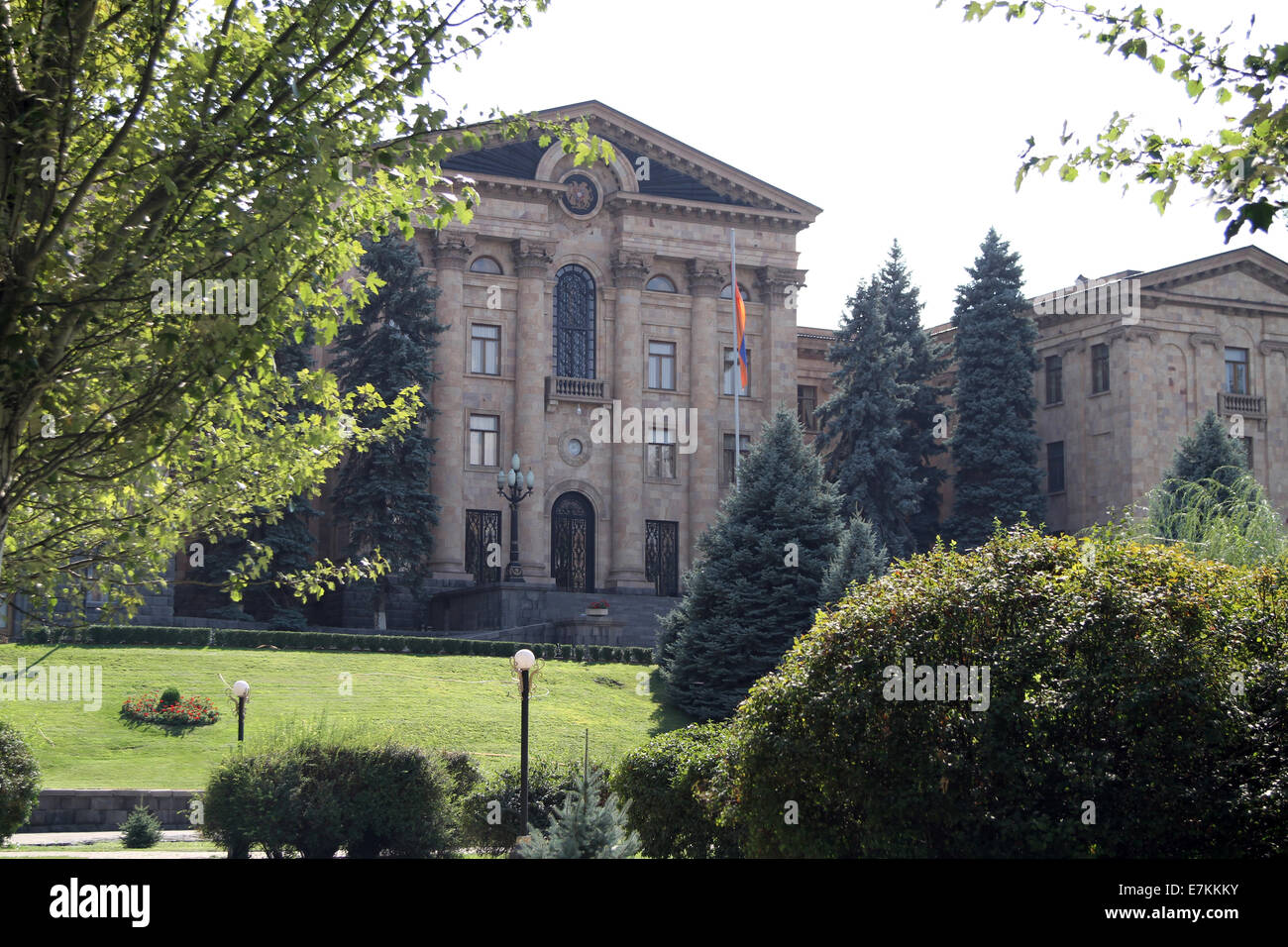 L'Assemblea nazionale (parlamento) della Repubblica di Armenia. Foto Stock