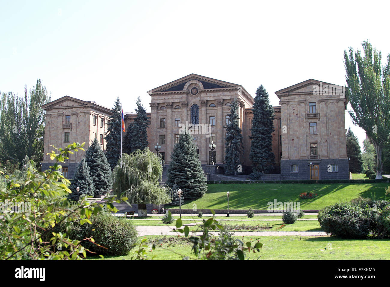 L'Assemblea nazionale (parlamento) della Repubblica di Armenia. Foto Stock