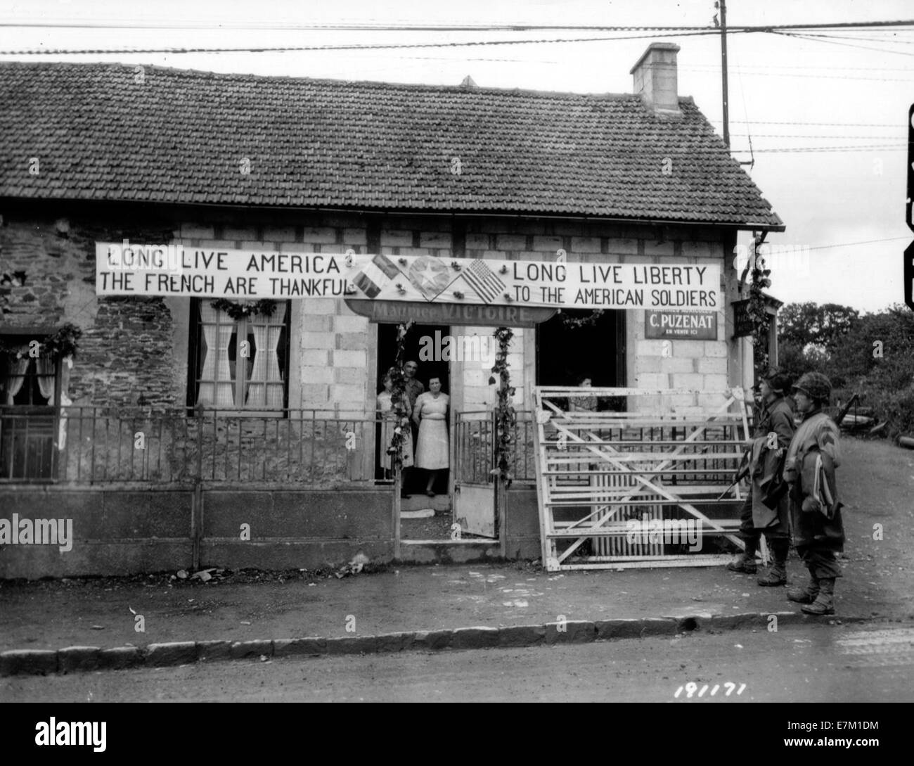 Foto le molay littry 5 1944 Foto Stock