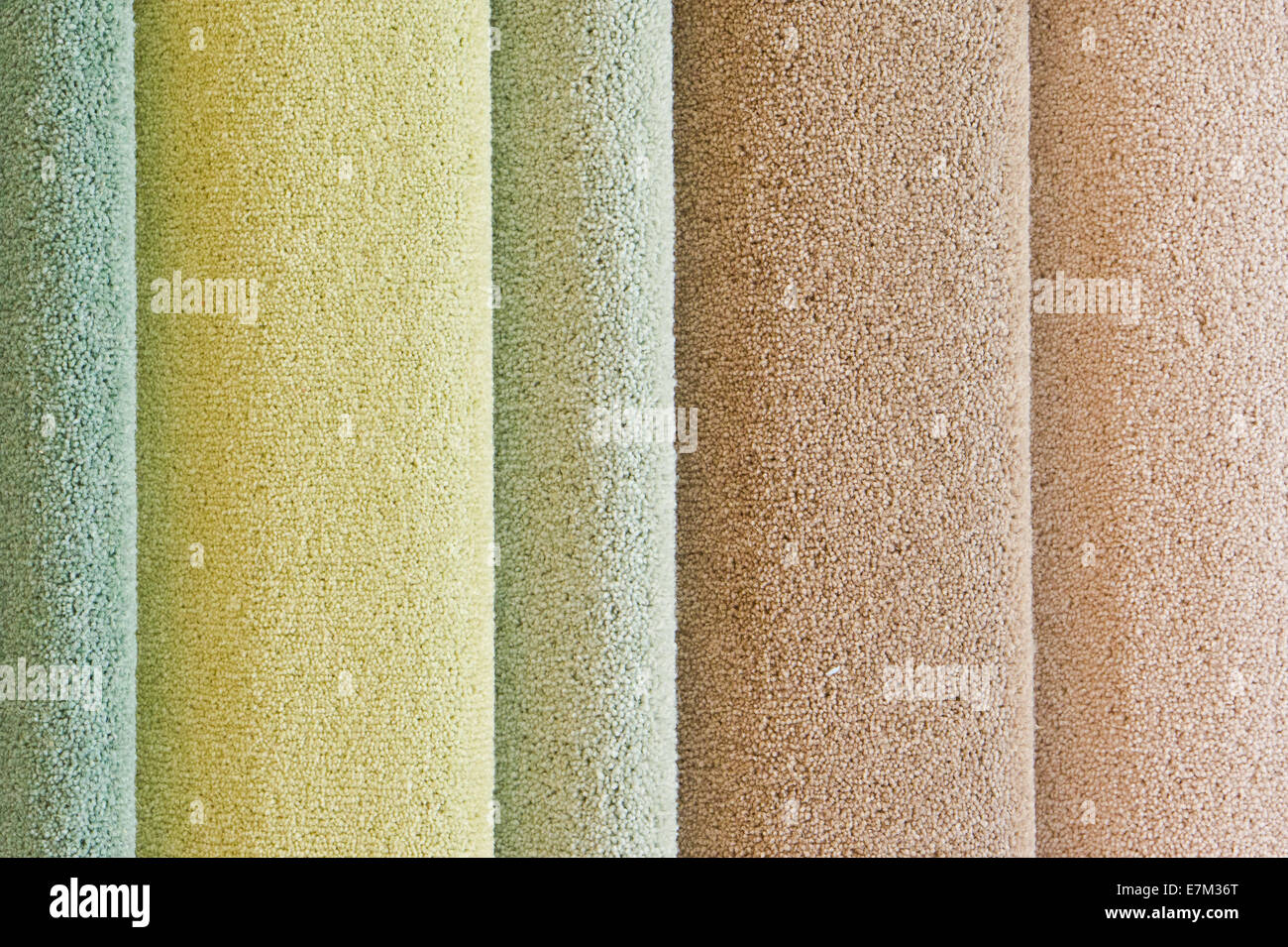 Colori del tappeto sintetico come immagine di sfondo Foto Stock