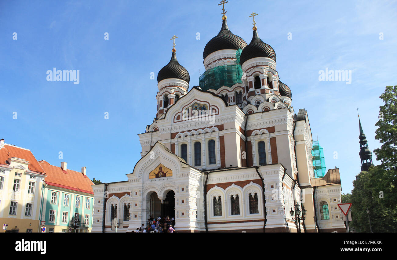 La Cattedrale Alexander Nevsky Foto Stock