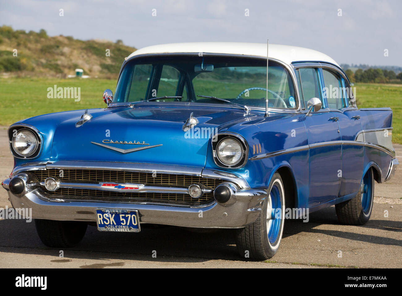 Anni Cinquanta Chevrolet. Chevy. Classic American car Foto Stock