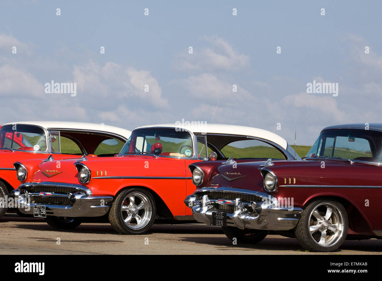 Anni Cinquanta Chevrolet. Chevy. Classic American car Foto Stock