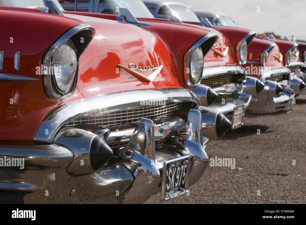 Anni Cinquanta Chevrolet. Chevy. Classic American car Foto Stock