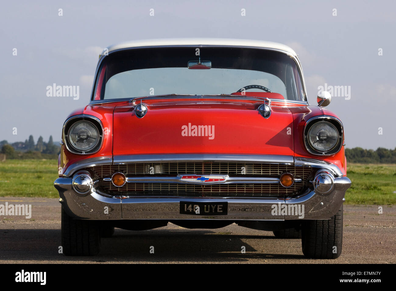 Anni Cinquanta Chevrolet. Chevy. Classic American car Foto Stock