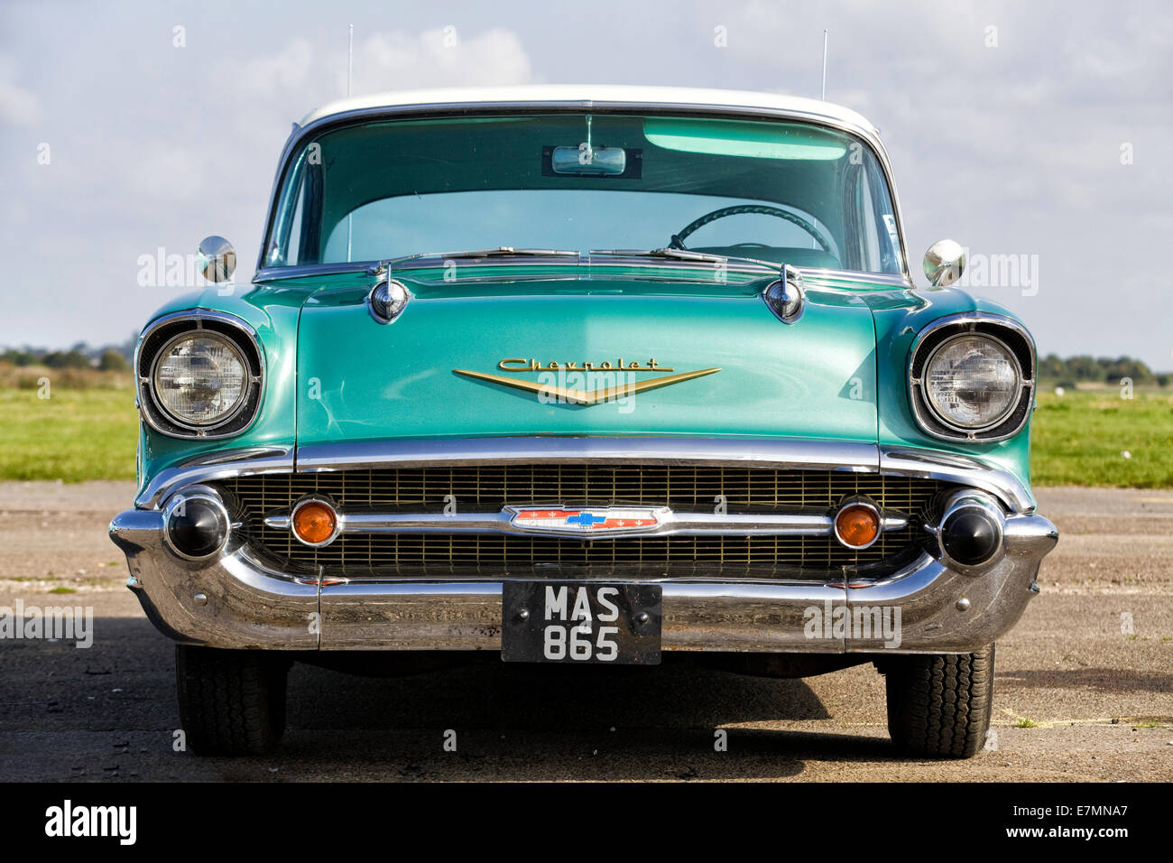 Anni Cinquanta Chevrolet. Chevy. Classic American car Foto Stock
