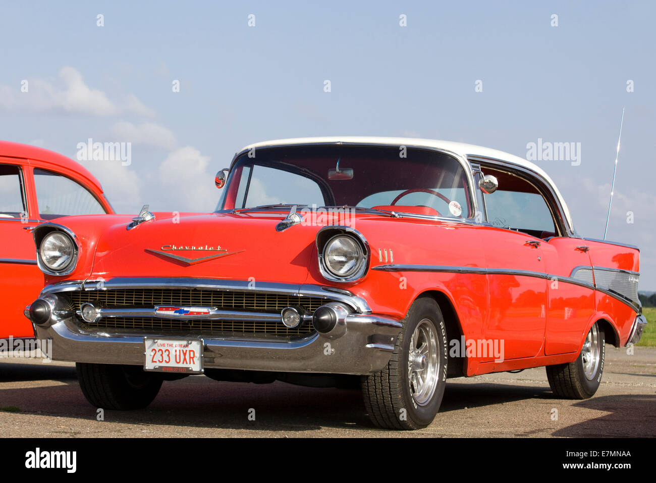 Anni Cinquanta Chevrolet. Chevy. Classic American car Foto Stock