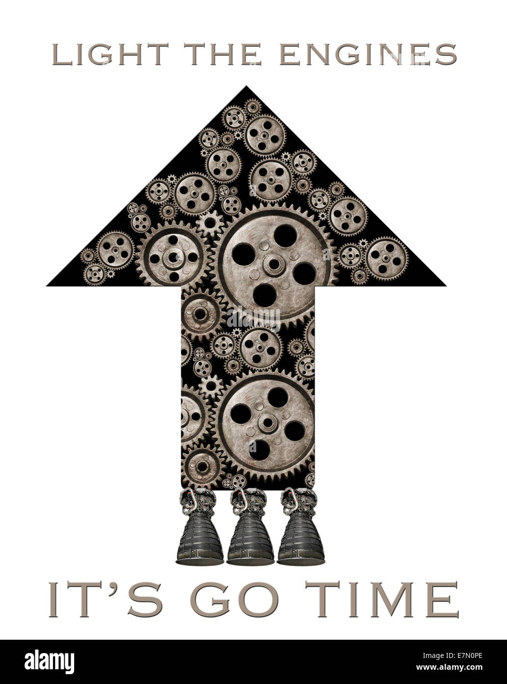 Luce i motori...è il passare del tempo. Foto Stock