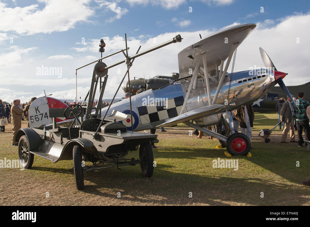 Argento aereo bi Foto Stock