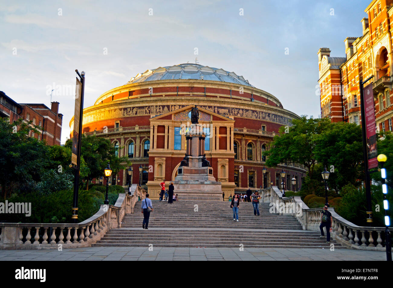 Il Royal Albert Hall, South Kensington, Royal Borough di Kensington e Chelsea, London, England, Regno Unito Foto Stock
