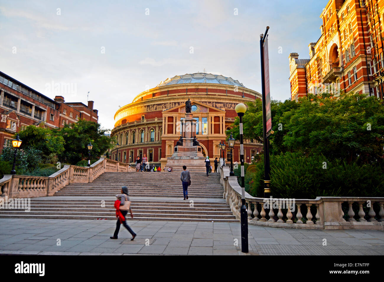 Il Royal Albert Hall, South Kensington, Royal Borough di Kensington e Chelsea, London, England, Regno Unito Foto Stock