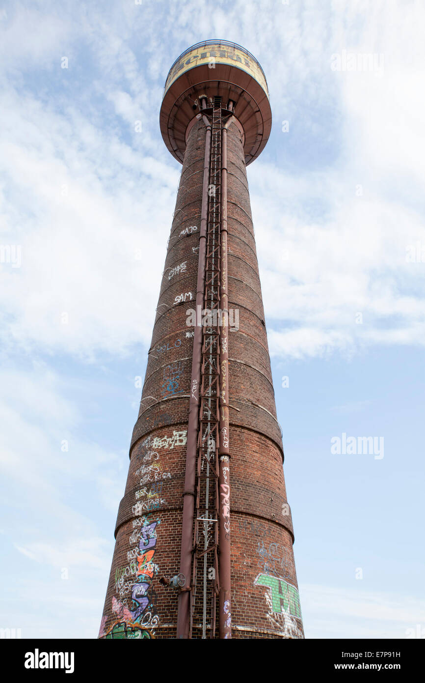 Devastazione industriale dal 1999, Hannoversche Gummiwerke Excelsior, Continental AG, Limmer, Hannover, Bassa Sassonia, Germania, UE Foto Stock