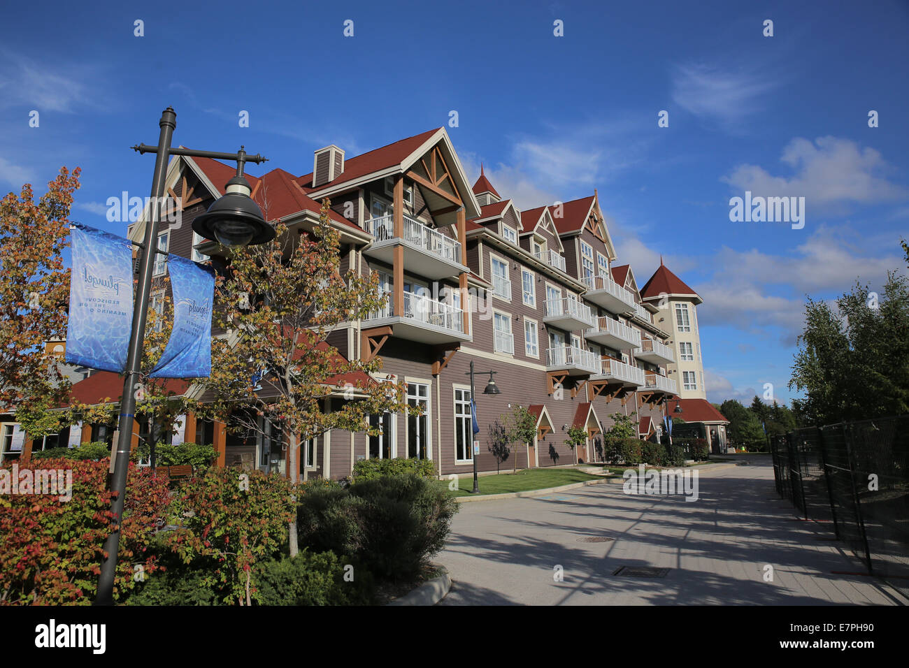 Blue Mountain Resort village ontario canada Foto Stock