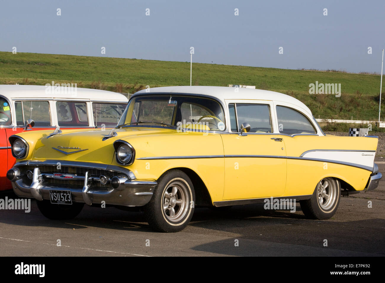 Anni Cinquanta Chevrolet. Chevy. Classic American car Foto Stock