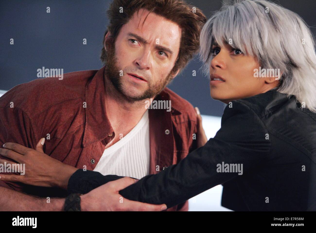 X-Uomini: L'ultimo basamento Anno : 2006 USA Direttore : Brett Ratner Hugh Jackman, Halle Berry Foto Stock