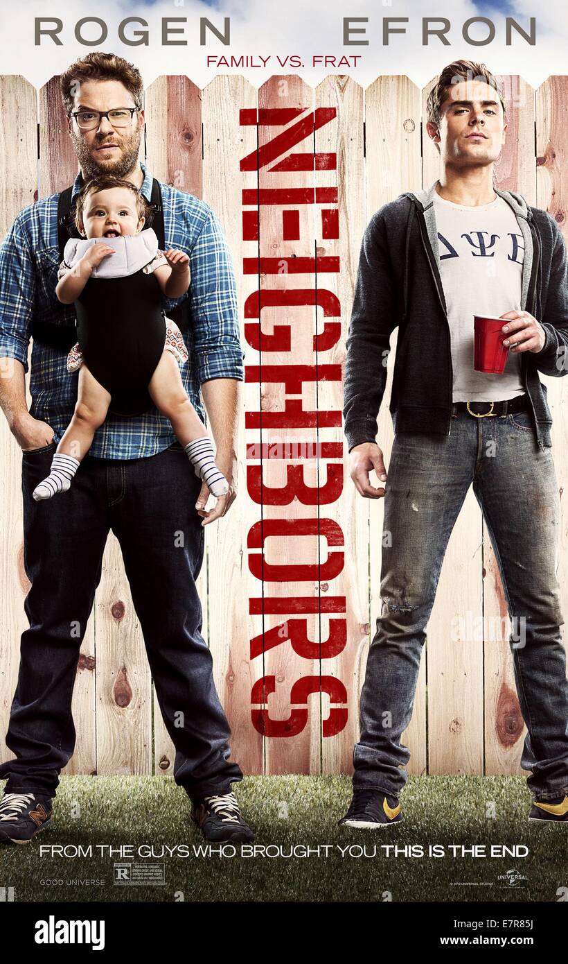 Prossimo anno : 2014 USA Direttore : Nicholas Stoller Seth Rogen, Zac Efron Movie poster (USA) Foto Stock