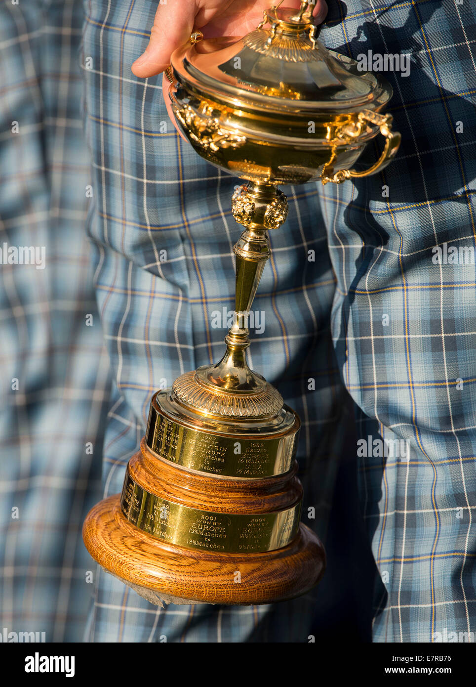 Gleneagles, Auchterarder, Perthshire Scozia. 23 Sett 2014. La Ryder Cup. La Ryder Cup durante il Team Europa foto chiamata. Credito: Azione Sport Plus/Alamy Live News Foto Stock