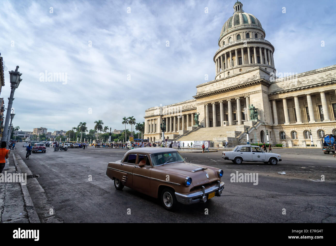 Capitol Building in Old Havana, Cuba Foto Stock