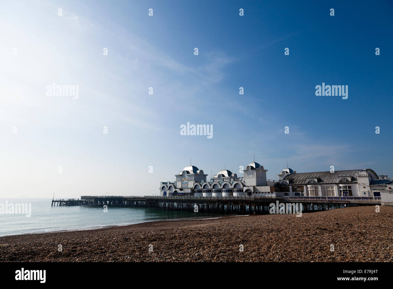 South Parade Pier a Southsea. Foto Stock