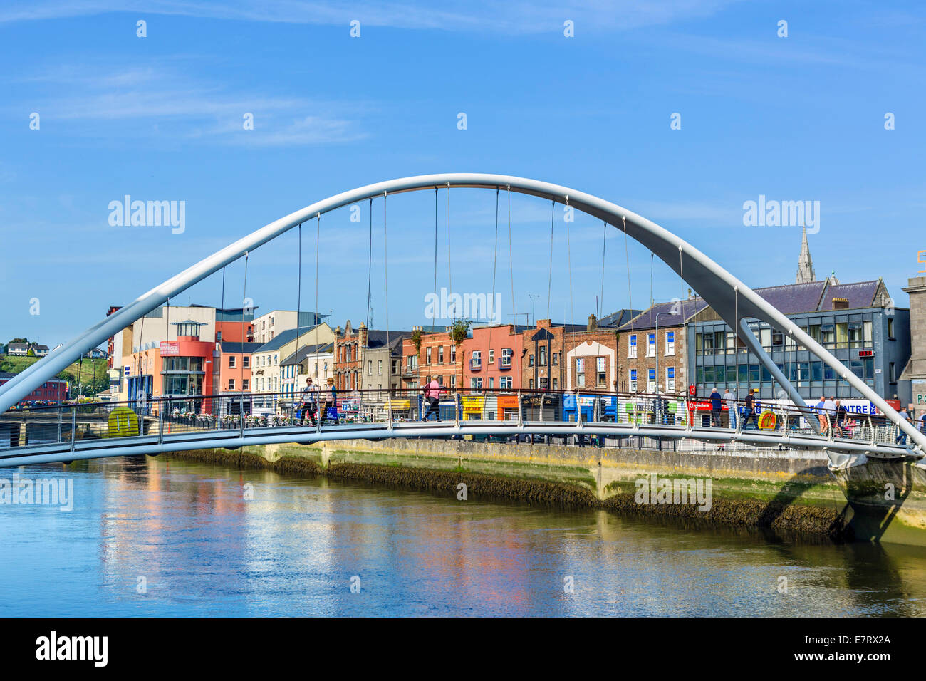 La Hugh de Lacy ponte sopra il fiume Boyne, Parabiago, Repubblica di Irlanda Foto Stock
