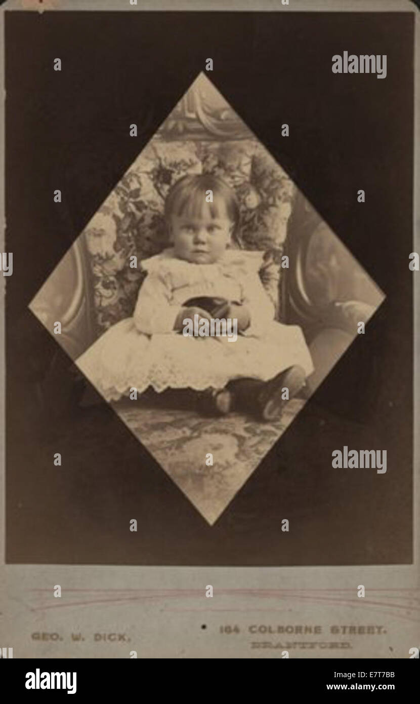 Un ritratto di un individuo di nome Chappel, preso all'inizio del XX secolo. L'immagine è una fotografia vintage con un contesto minimo fornito. Foto Stock