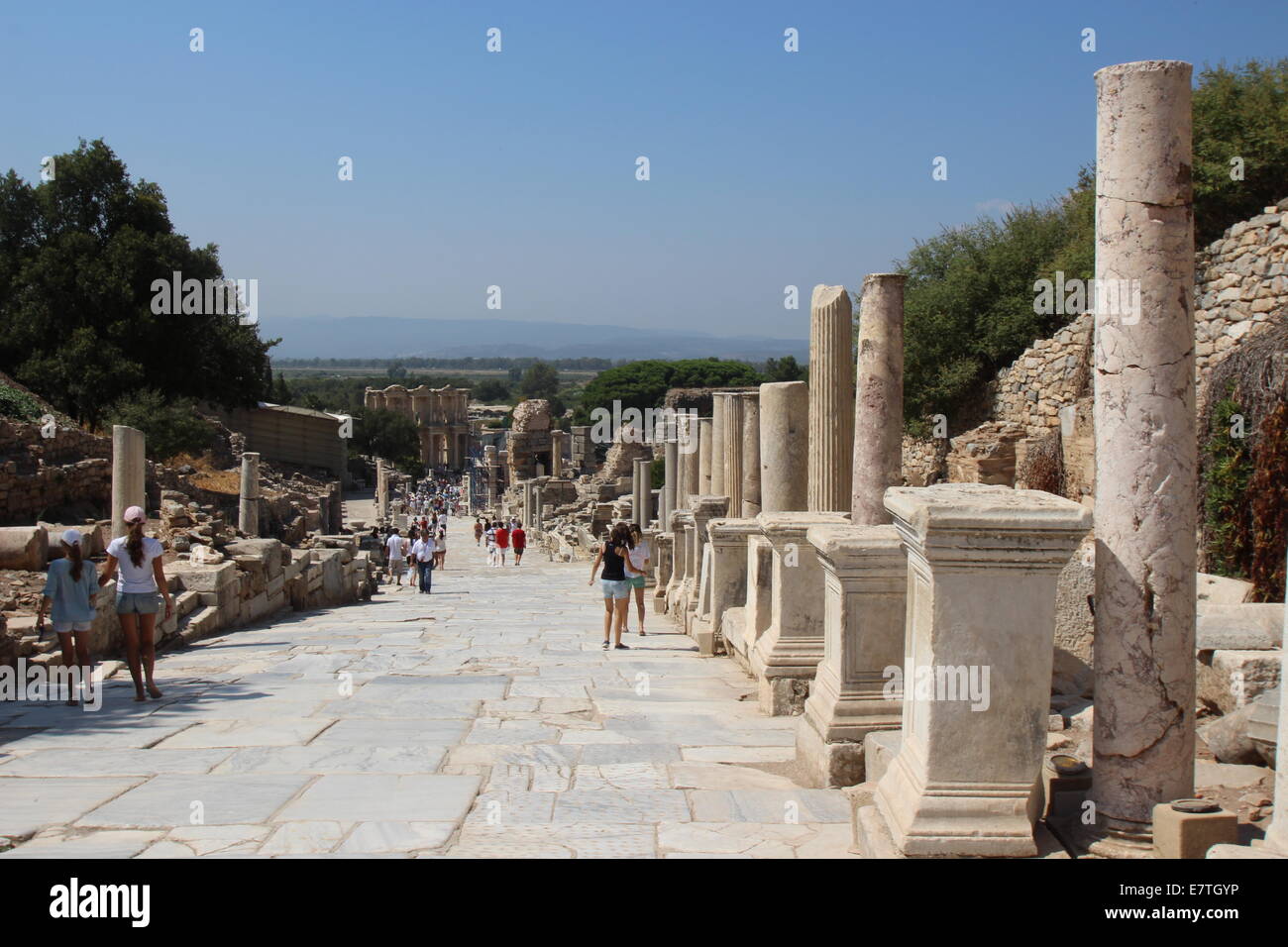 Città di Efeso Foto Stock