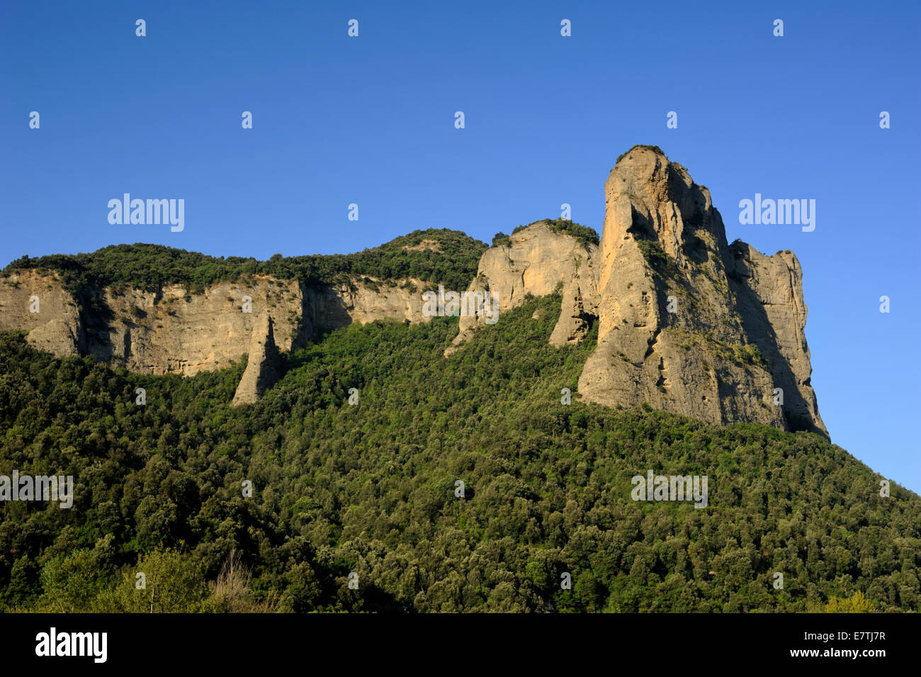 Italia, Basilicata, Appennino Lucano Parco Nazionale Val d'Agri, Valle del fiume Agri e Murgia di Sant'Oronzo Foto Stock
