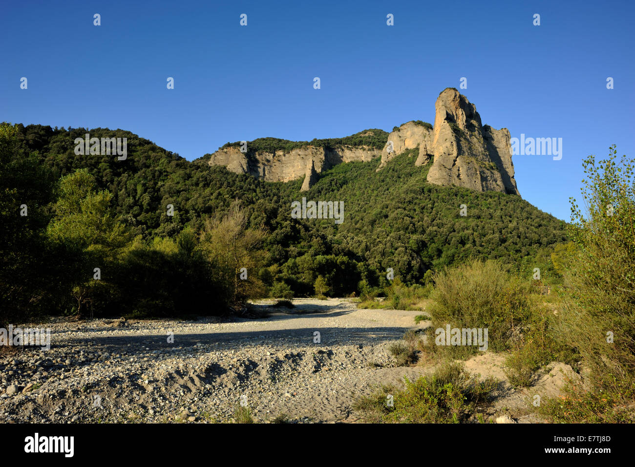 Italia, Basilicata, Appennino Lucano Parco Nazionale Val d'Agri, Valle del fiume Agri e Murgia di Sant'Oronzo Foto Stock