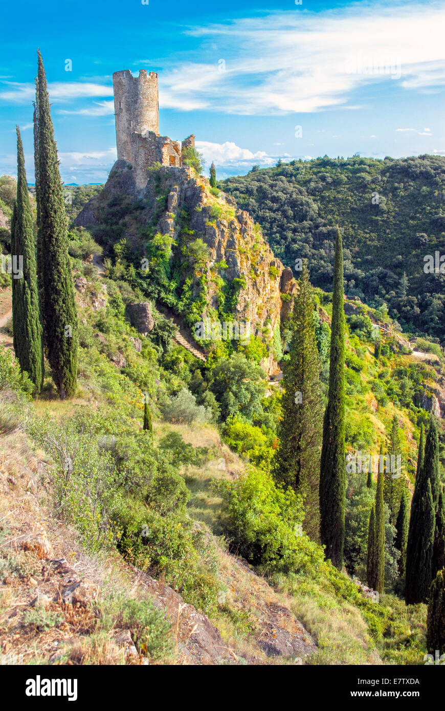 Quertinheux Lastours Foto Stock