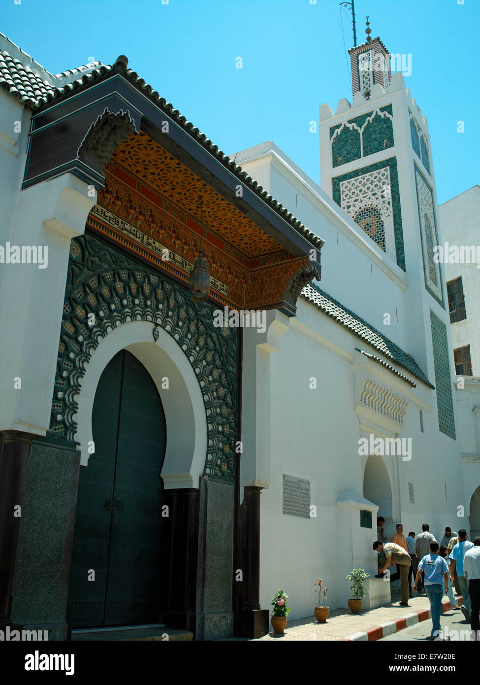 1908 AFRICA MAROCCO Grande Moschea di Tangeri Casablanca City Gate a Tangeri 
